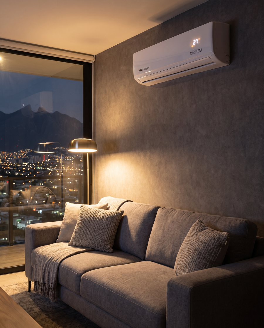 Mirage Magnum 22 Inverter, en sala de noche