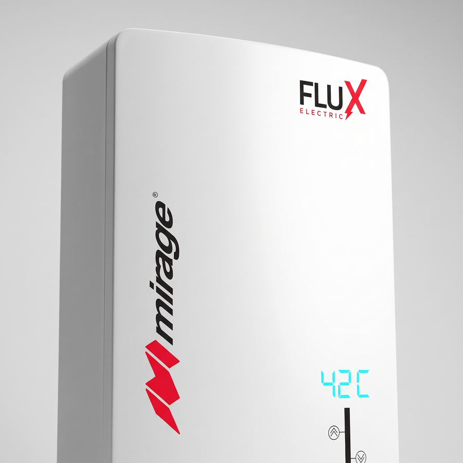 Mirage EFlux eléctrico, detalle del frente