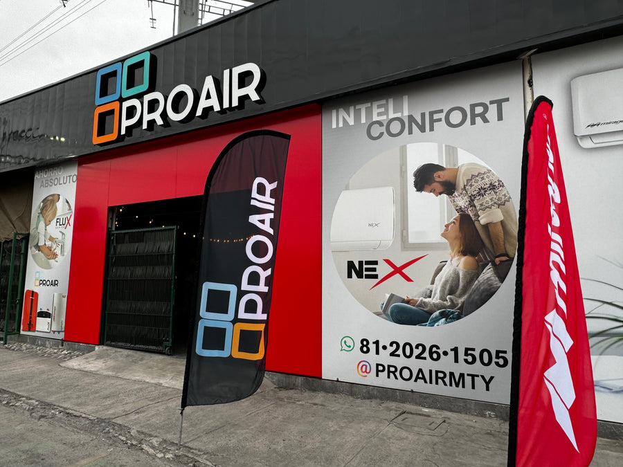 Entrada de la tienda ProAir en Av. Eugenio Garza Sada 1417, Monterrey